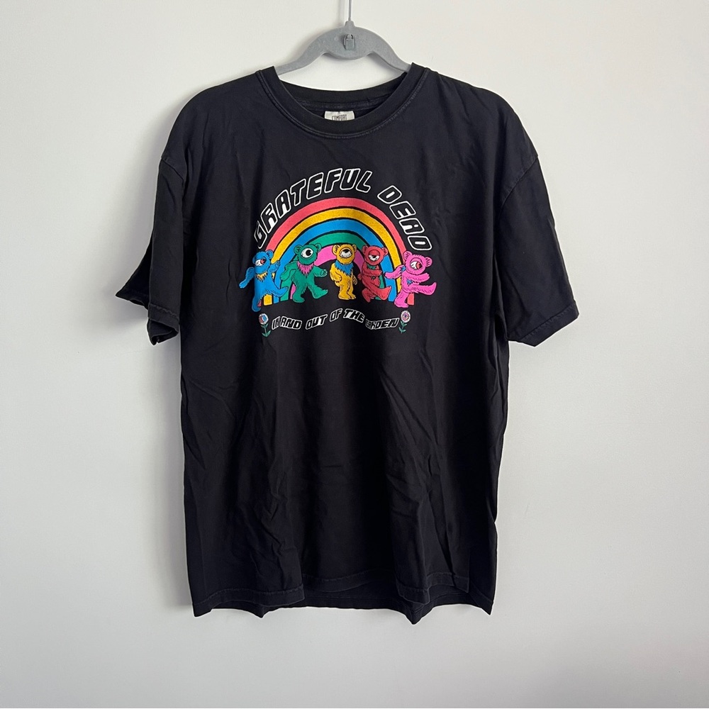 Grateful Dead MSG ‘81 ‘82 ‘83 Dancing Bears Comfort Colors Black Size XL T-Shirt